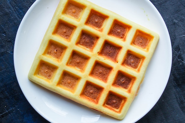 Belgisch wafels dessert