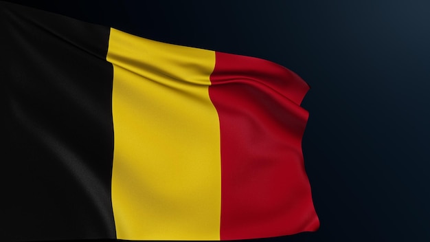 Belgische vlag brussel teken belgisch driekleur symbool