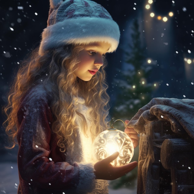 Premium Photo  Believe in the Magic of Christmas Celebrating the Holiday Spirit with Joy and Wonder