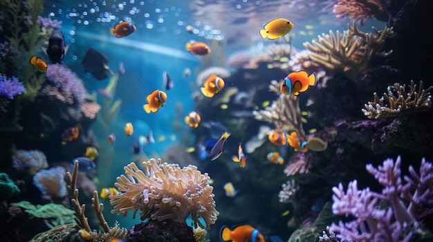 Belissimo vis in het aquarium dosmestico