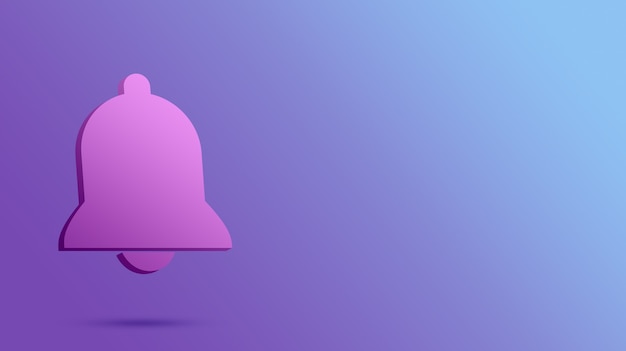 Bell notification icon render