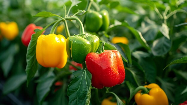 Photo bell pepper cultivation and production