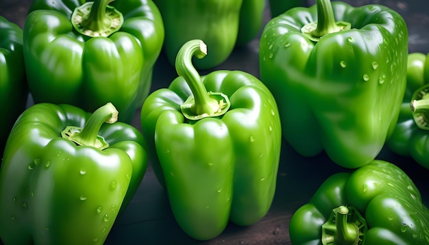 Photo bell pepper green