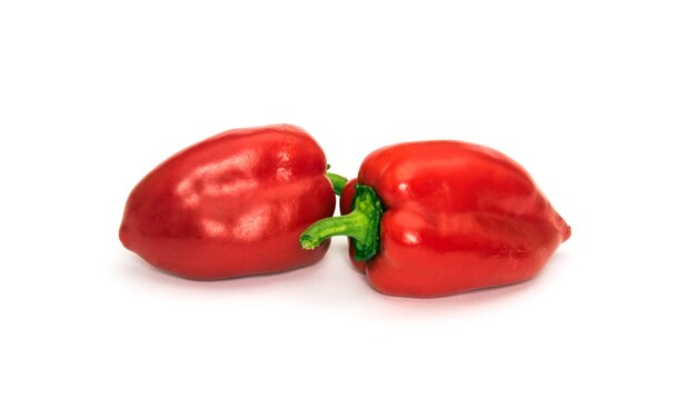 Bell pepper on white background