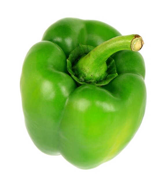 Bell peppers isolated on white background