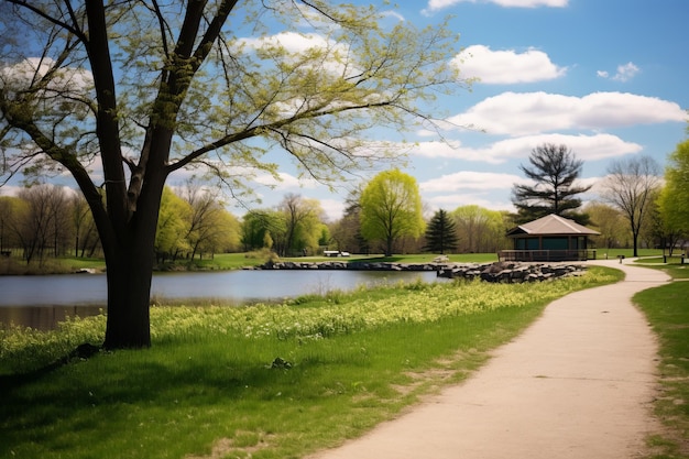 Фото Фотография в парке belle isle nature retreat