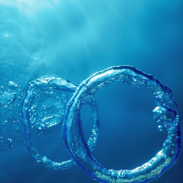 Bellen Ring Onderwater Ring Bubble