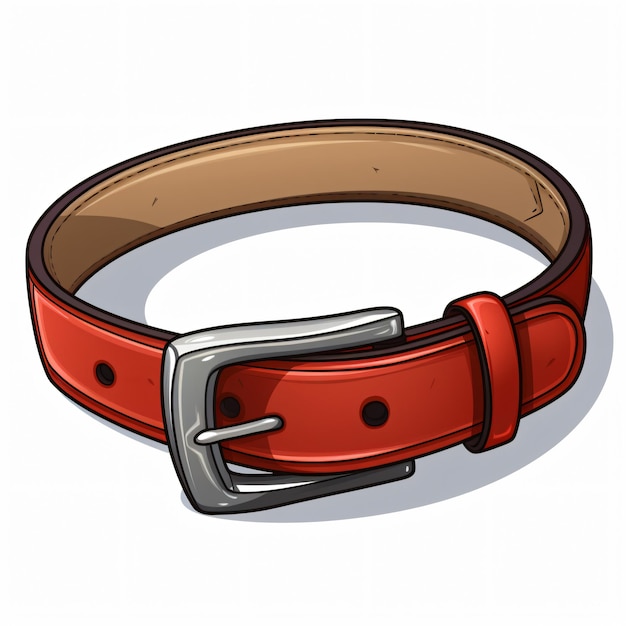 Belt icon cartoon