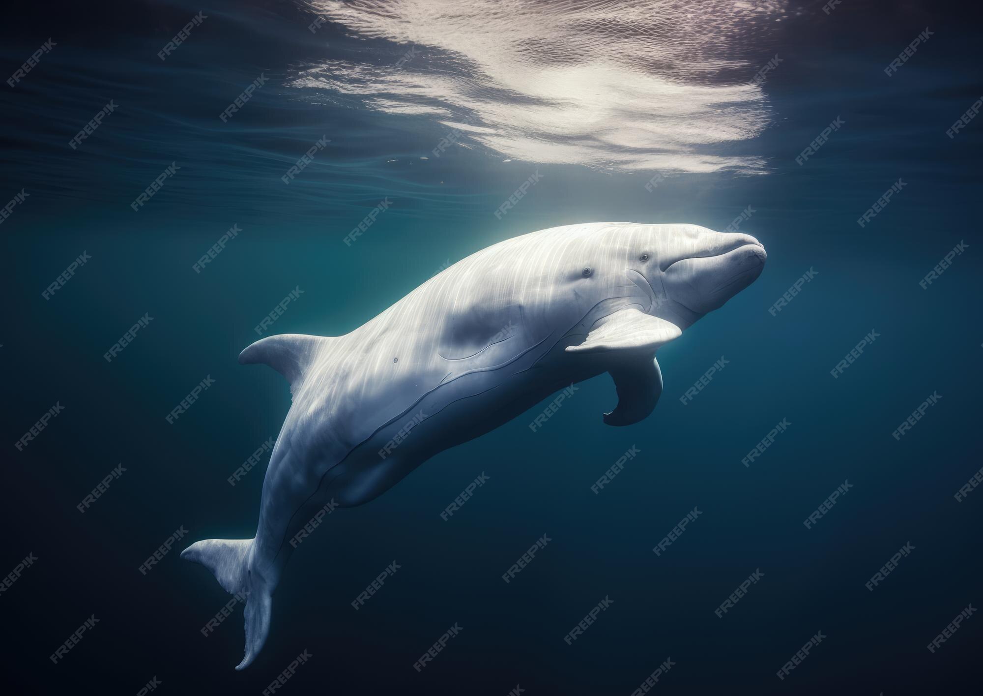 The beluga whale is an Arctic and subArctic cetacean Premium AI The beluga whale is an Arctic and subArctic cetacean Premium AI