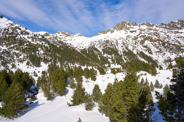 Benasque llanos del hospital cross country ski