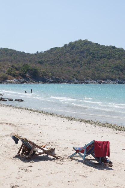 Bench on the beach