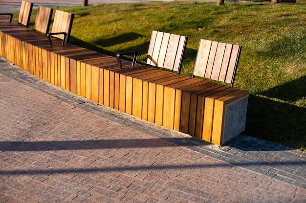 Bench in the local park