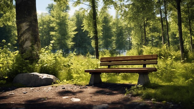 benches in the park