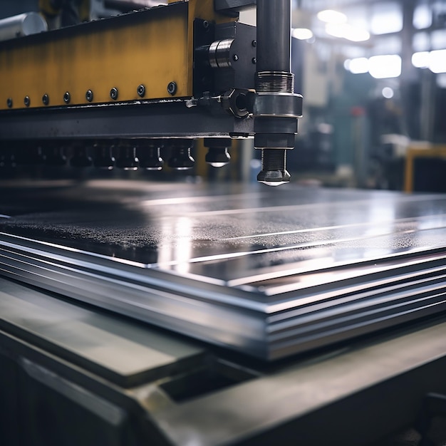 Bending Sheet Metal with Hydraulic Machine