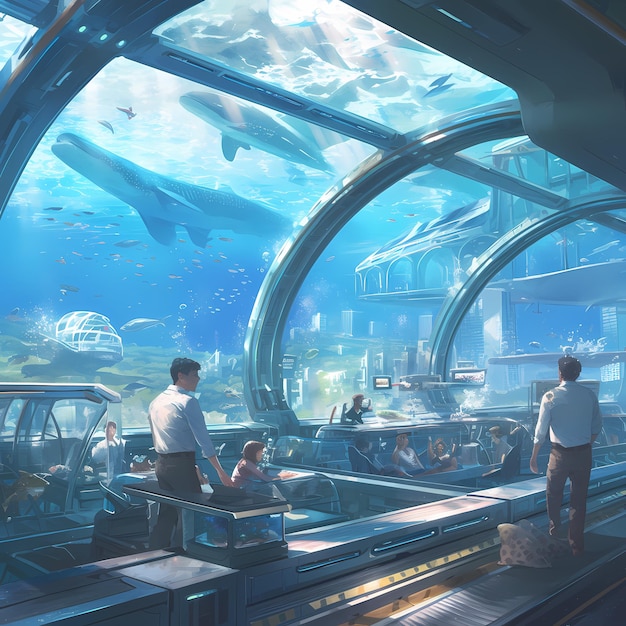 Beneath the Oceans Surface A Futuristic Experience