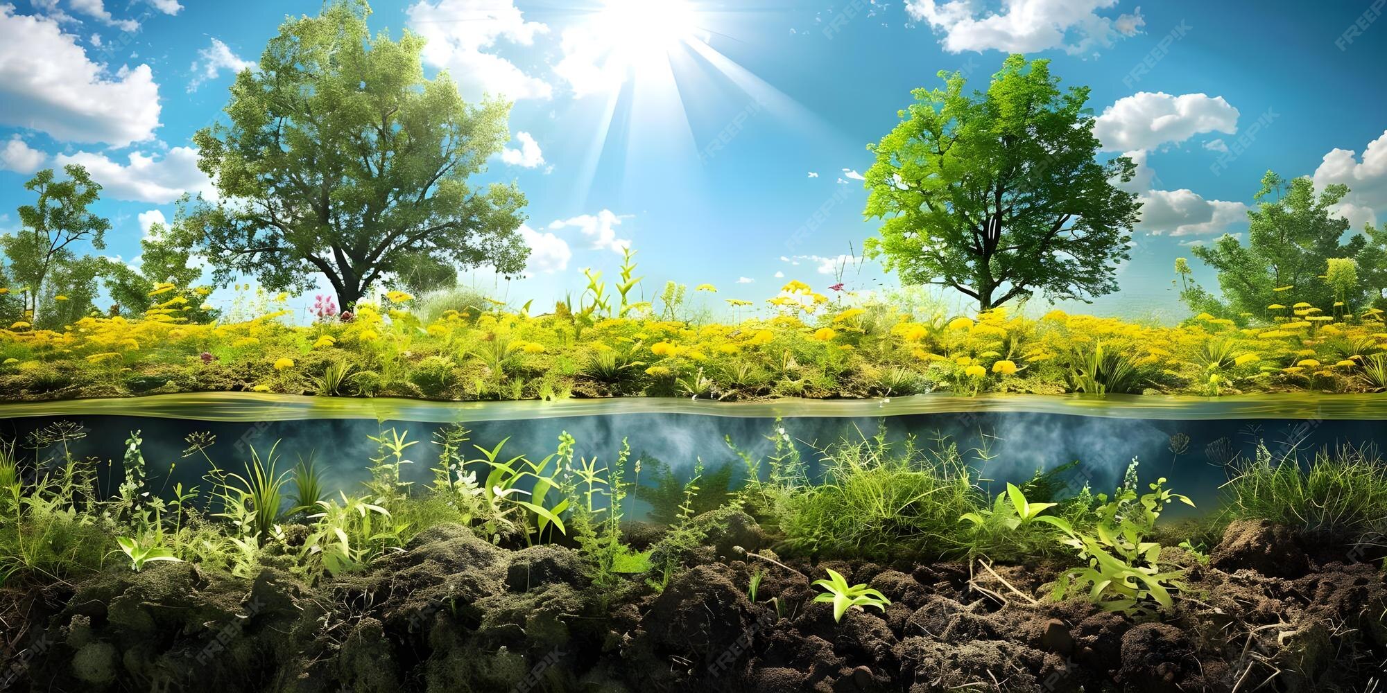 Premium photo benefits of biochar for soil health and sustainable