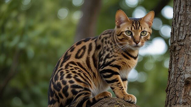 Оцелот кошка