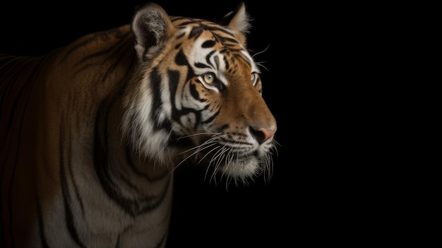 Бенгальский тигр Иллюстрация AI GenerativexA