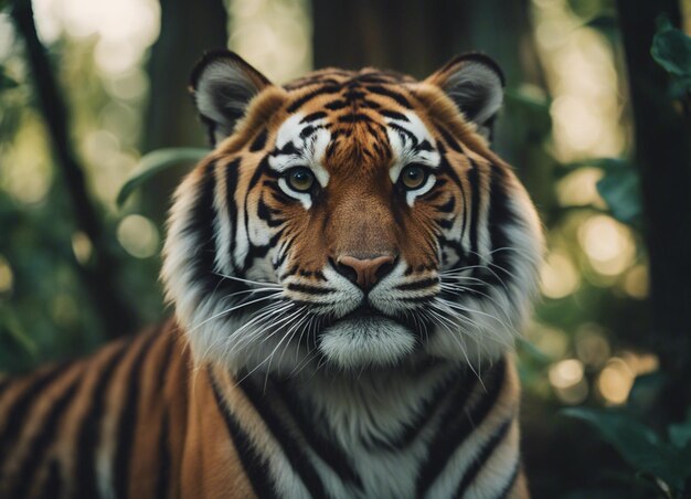 A bengal tiger
