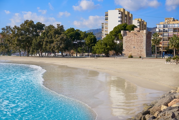 Benicassim Torre Sant Vicent playa beach