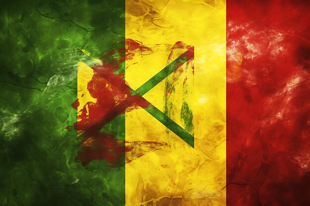 Photo benin flag photo