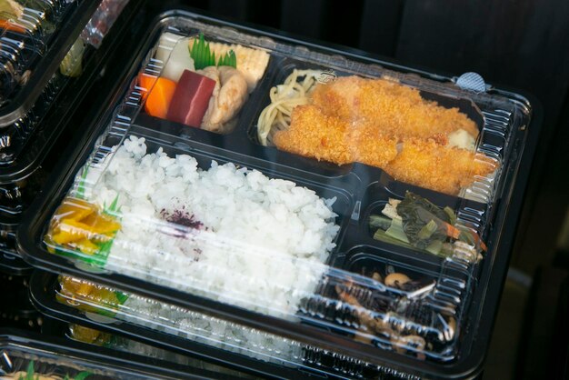 Photo bento is a readytogo portion of food quite common in japanese cuisine traditionally it usually i