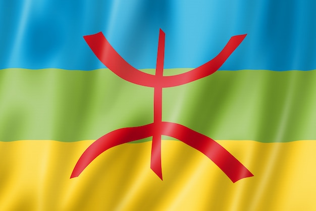 Берберский этнический флаг, Африка