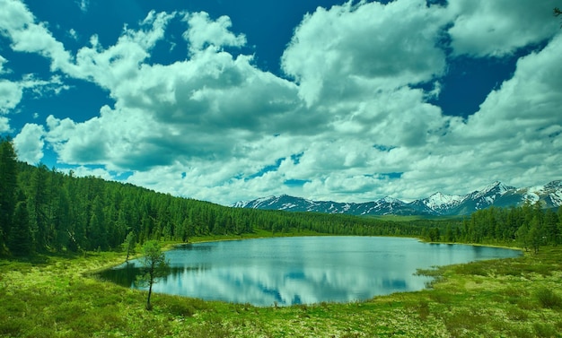 Berg altai ulagansky-meer