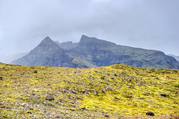 Berg in Fjallsarlon IJsland