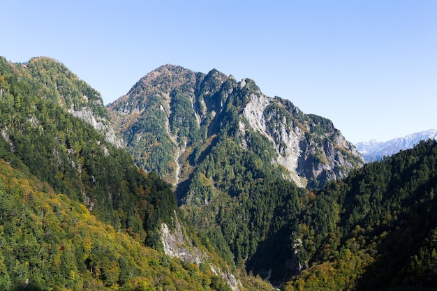 Berg in Tateyama van Japan