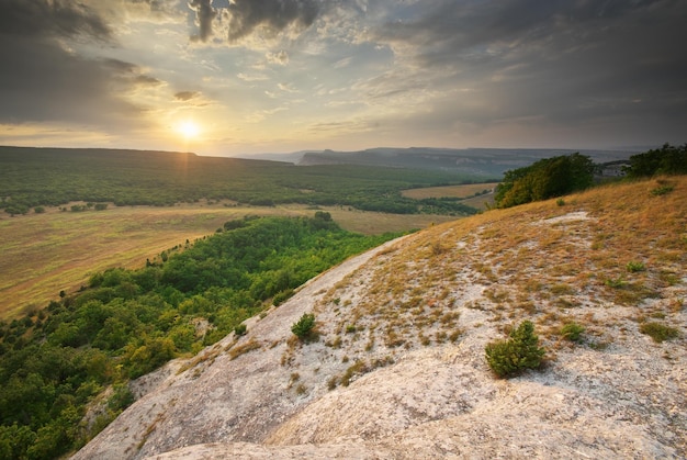 Berg natuur landschap