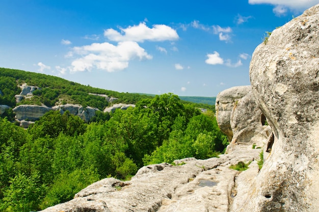 berg zomer landschap