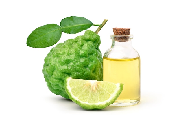 Bergamot etherische olie met bergamotfruit