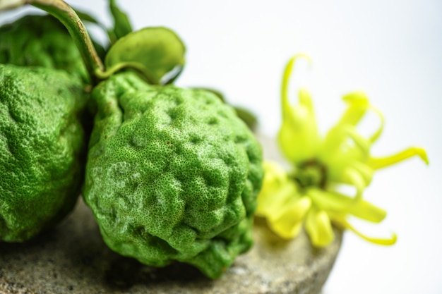 Bergamot fresh fruits