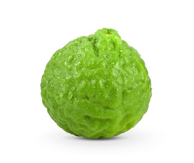 Bergamot geïsoleerd op wit