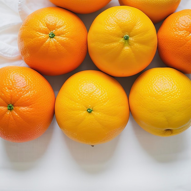 Bergamot oranges color yellow isolated on white background