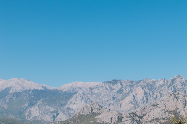 Bergenlandschap in Turkije, Antalya