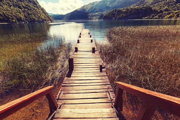 Bergenmeer in Patagonië