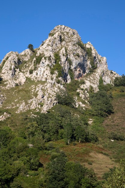 Bergketen buiten Labra, Austurias, Spanje