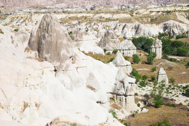 Berglandschap Cappadocië Anatolië Turkije