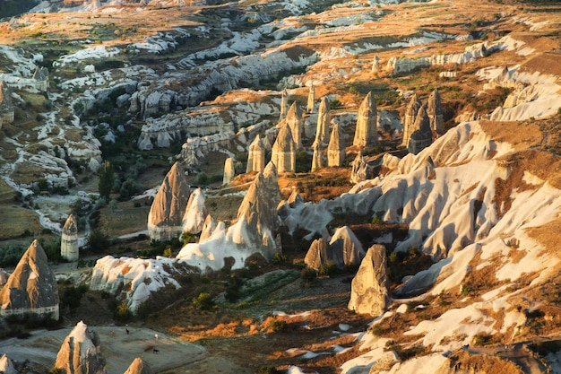 Berglandschap Cappadocië Anatolië Turkije