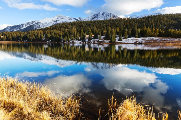 Berglandschap in Colorado Rocky Mountains, Colorado, Verenigde Staten.