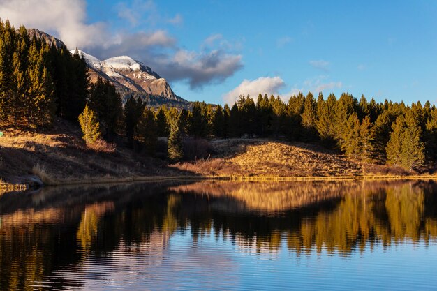 Berglandschap in Colorado Rocky Mountains, Colorado, Verenigde Staten.