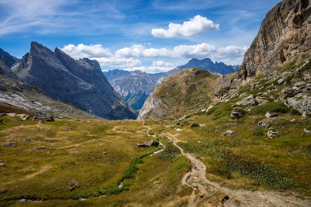 Berglandschap in Franse alpen