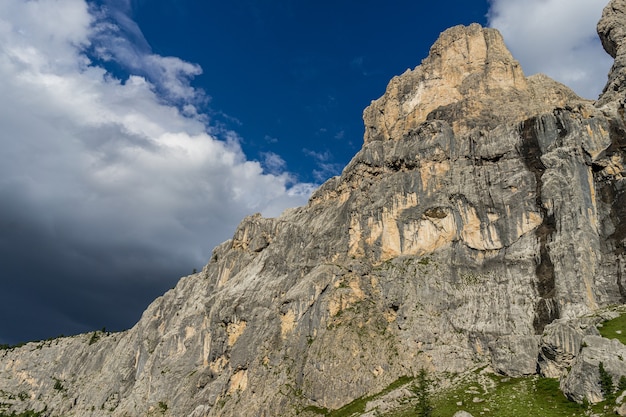 Berglandschap landschap in Alpen, Italië