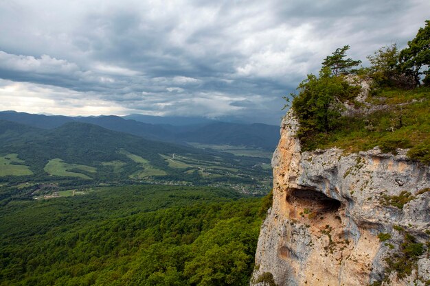 Berglandschap republiek adygea