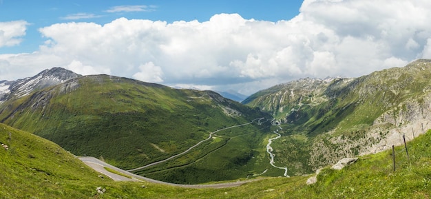 Berglandschap van Zwitserse Alpen