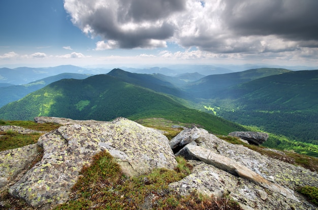 Berglandschap.