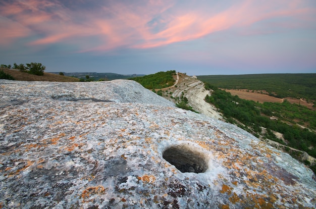 Berglandschap.