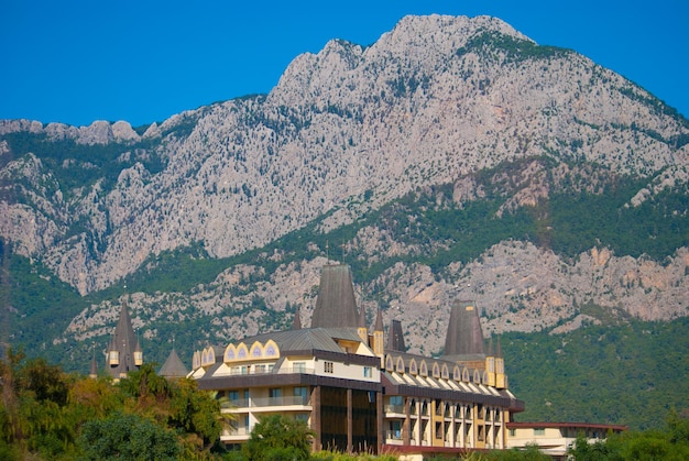 Berglandschappen van Turkije op zonnige dag.